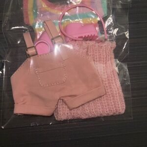 Labubu Doll Outfit Set w/ accessories.